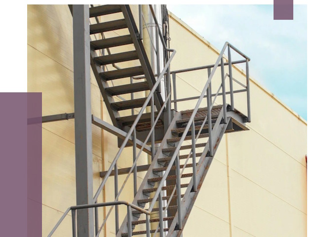 Пожарные лестницы в Ярославле от 12322 руб. — монтаж и продажа | ПРОЛЁТ-Рсл