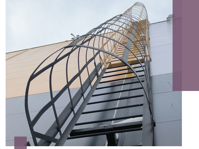 Изготовление и монтаж пожарных лестниц в Ярославле профессионально