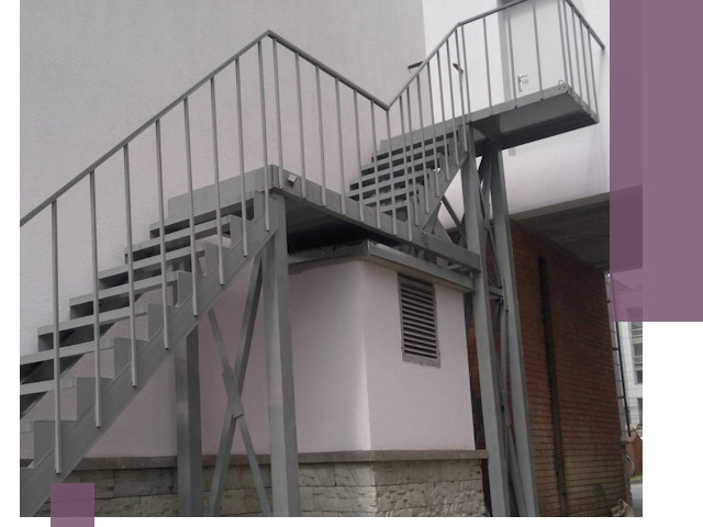 Монтаж пожарных лестниц под ключ в Ярославле с гарантией качества