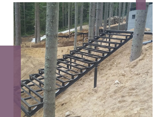 Монтаж металлических лестниц в Ярославле от 13605 руб. 