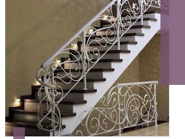Кованые лестницы под ключ в Ярославле — изготовление и монтаж