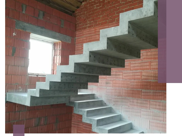 Бетонные лестницы под ключ в Ярославле: монтаж, демонтаж, ремонт