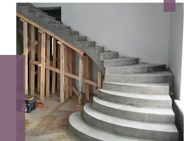 Изготовление бетонных лестниц под ключ в Ярославле от 20023 руб. | ПРОЛЁТ-Рсл