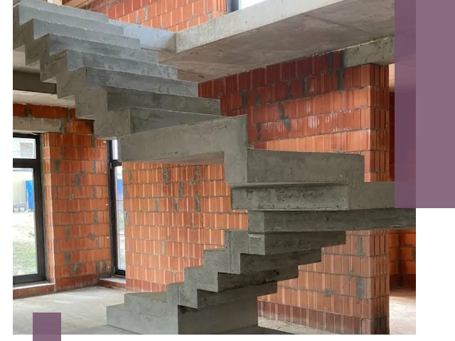 Изготовление бетонных лестниц под ключ в Ярославле