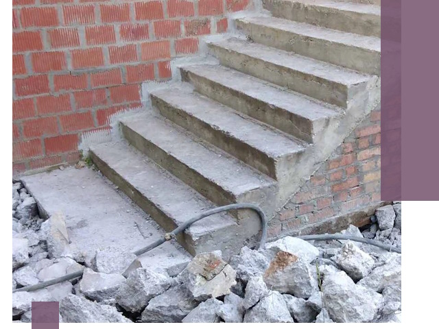 Демонтаж бетонных лестниц в Ярославле: быстро и безопасно