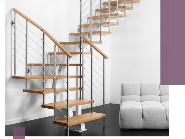 Модульные лестницы под ключ в Ярославле — монтаж и изготовление