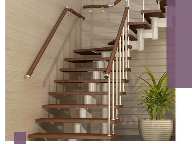 Изготовление модульных лестниц под ключ в Ярославле