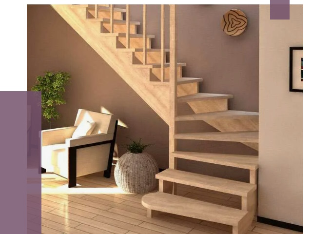 Изготовление Г-образных лестниц в Ярославле от 18996 руб. 