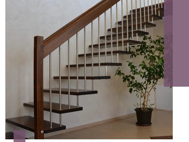 Лестницы на больцах под ключ в Ярославле – изготовление и монтаж