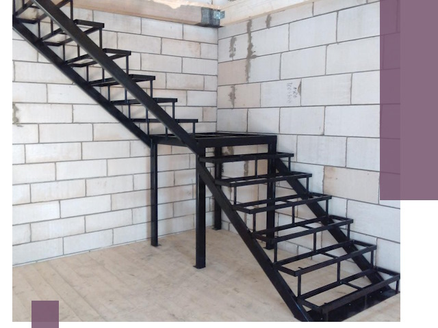 Лестницы на металлокаркасе под ключ в Ярославле — изготовление и монтаж