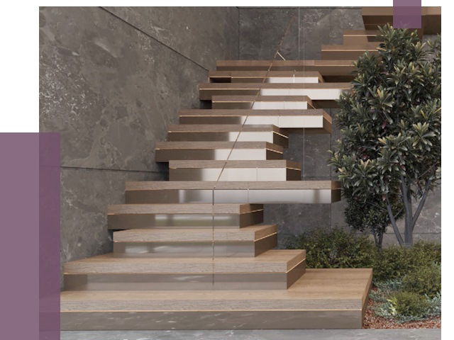 Современные лестницы в Ярославле от 13862 руб. | ПРОЛЁТ-Рсл