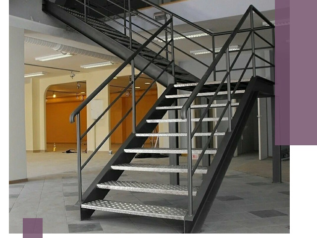 Лестницы для офиса в Ярославле: изготовление, монтаж, демонтаж