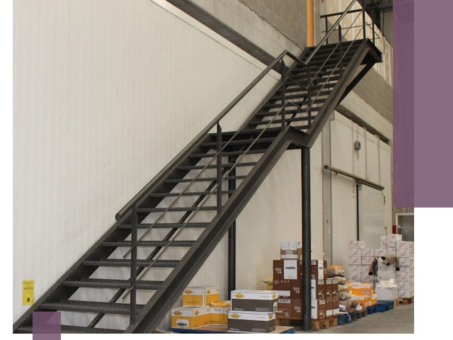Лестницы для производства в Ярославле — изготовление и монтаж