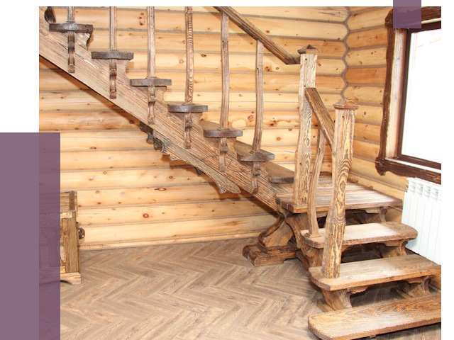 Лестницы в баню в Ярославле от 19201 руб. — изготовление | ПРОЛЁТ-Рсл