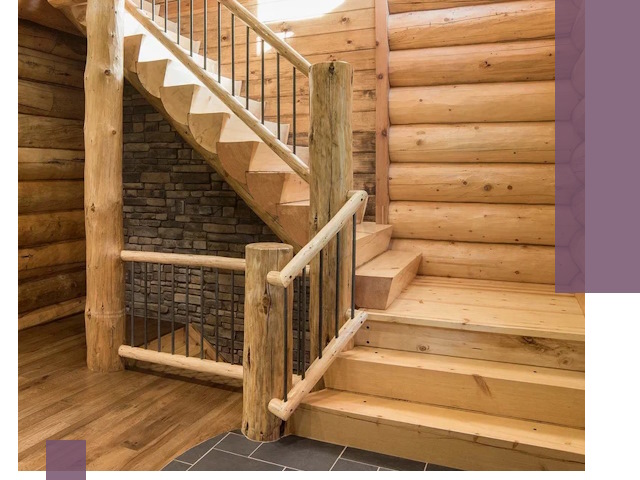 Лестницы в баню под заказ и профессиональный монтаж в Ярославле