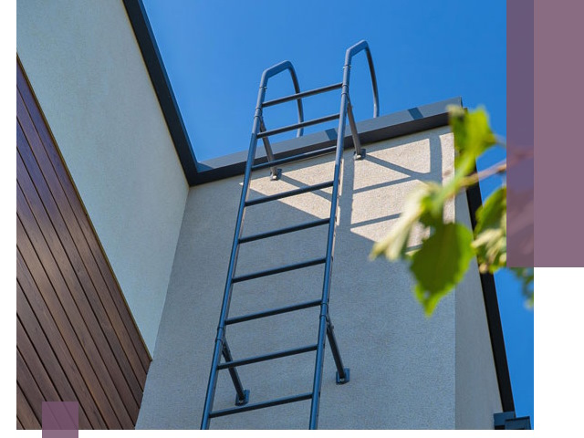 Лестницы на крышу в Ярославле — изготовление, монтаж, демонтаж