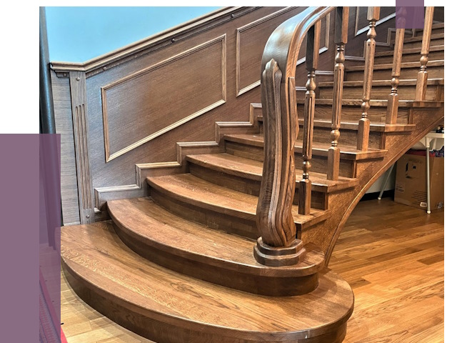 Дубовые лестницы под ключ в Ярославле от 177123 руб. — ПРОЛЁТ-Рсл