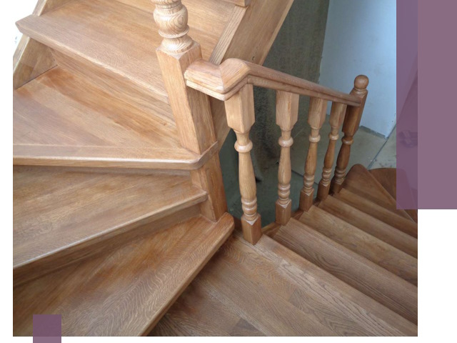 Дубовые лестницы под ключ в Ярославле: изготовление и монтаж