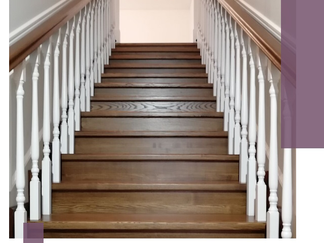 Лестницы из ясеня на заказ в Ярославле — изготовление и монтаж