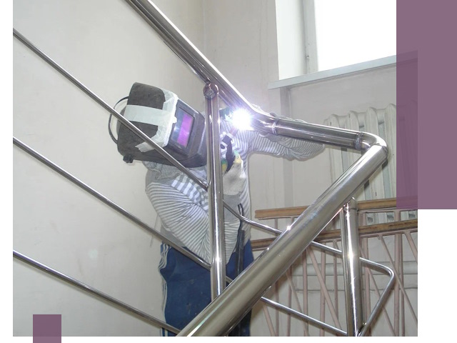 Монтаж перил и ограждений качественно в Ярославле