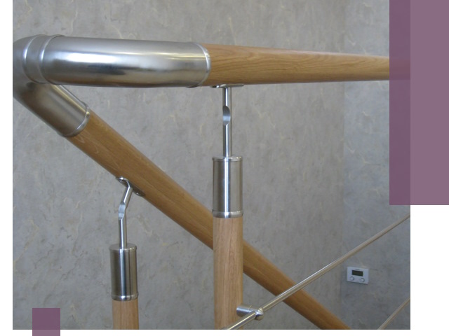 Комбинированные перила на заказ в Ярославле — монтаж и производство