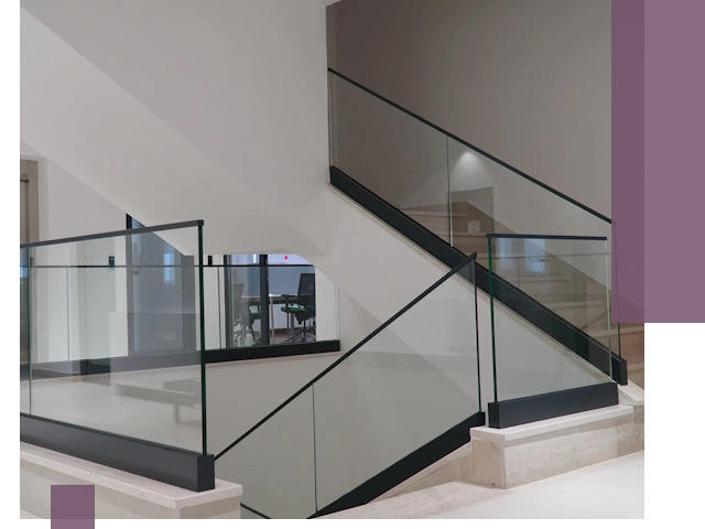 Стеклянные перила премиум-класса с установкой в Ярославле