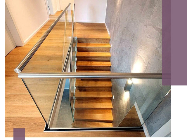 Перила для лестницы в доме — изготовление и монтаж в Ярославле