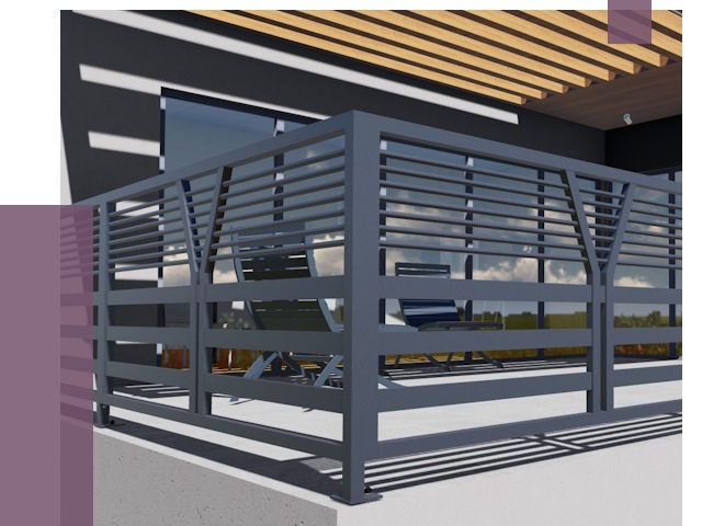 Изготовление балконных ограждений в Ярославле от 10781 руб. | ПРОЛЁТ-Рсл