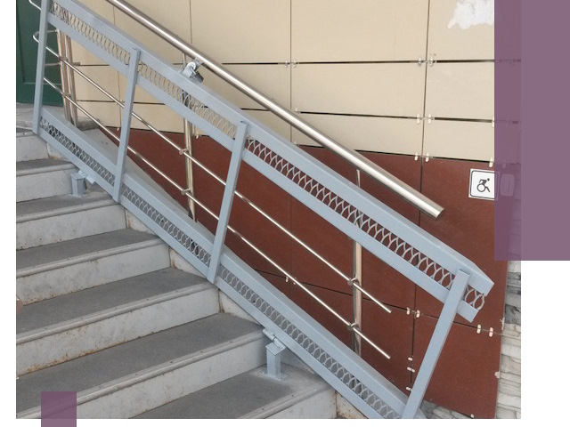 Изготовление откидных пандусов под ключ в Ярославле