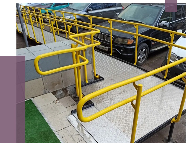 Стационарные пандусы в Ярославле от 12322 руб. | ПРОЛЁТ-Рсл