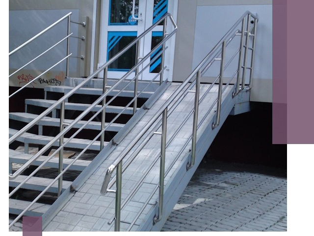 Пандус на крыльцо под ключ в Ярославле: монтаж и изготовление