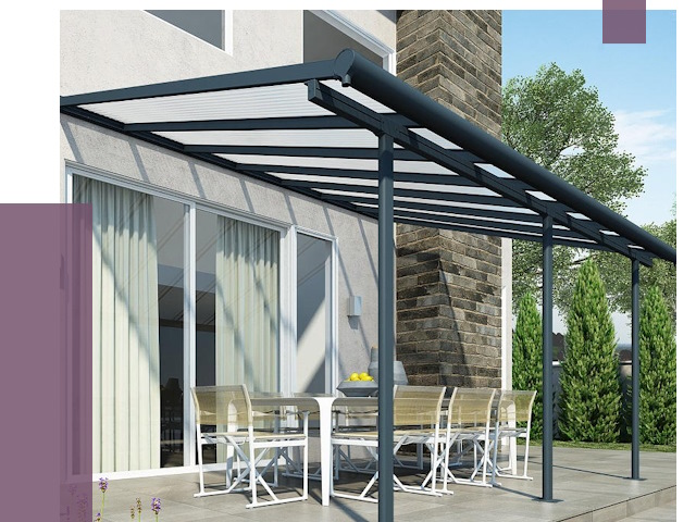 Навесы пристенные в Ярославле от 9139 руб. — монтаж и установка | ПРОЛЁТ-Рсл