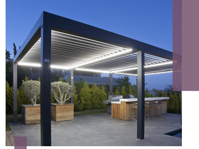 Навесы отдельно стоящие под ключ в Ярославле из металла и поликарбоната