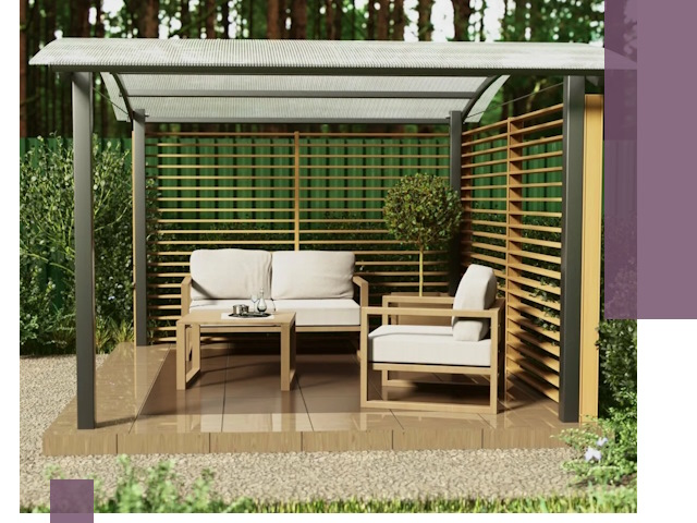 Навесы для дачи в Ярославле: изготовление, монтаж и демонтаж