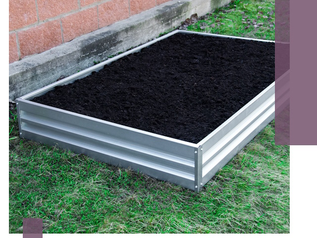 Металлические бордюры для грядок в Ярославле: прочность и аккуратность