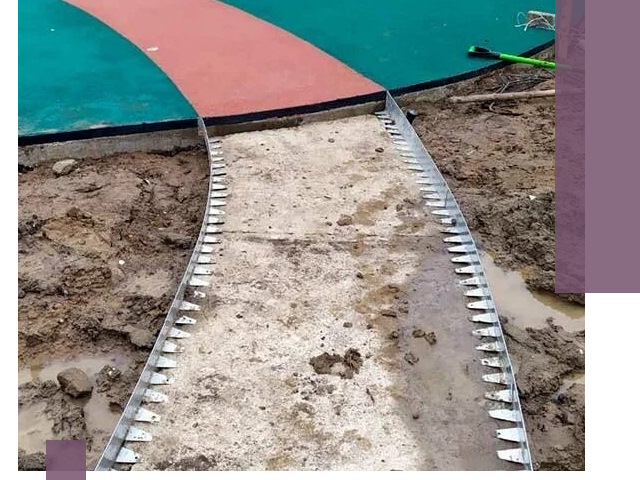 Металлические бордюры для дорожек в Ярославле — монтаж и изготовление