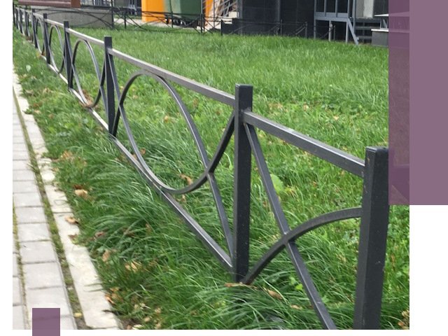 Газонные ограждения из металла в Ярославле — монтаж и продажа
