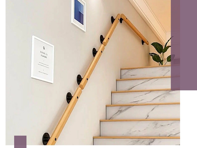 Поручни металлические и деревянные под ключ в Ярославле