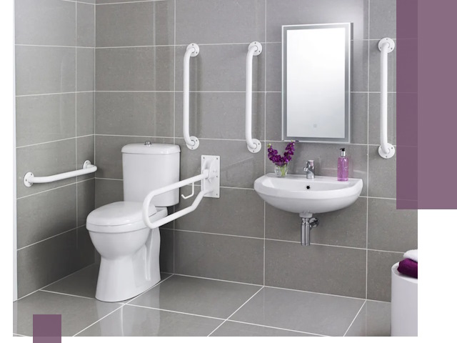 Поручни для санузлов в Ярославле: установка, ремонт и монтаж