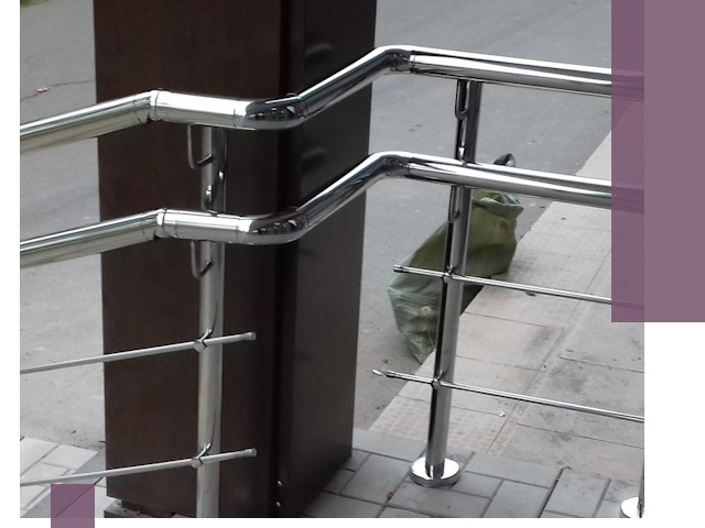 Монтаж поручней из нержавеющей стали в Ярославле качественно и быстро